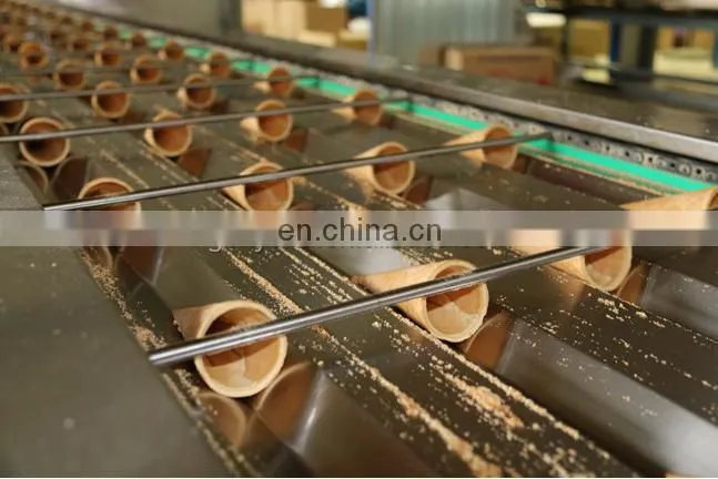 2000pcs per hour Sugar Egg Rolled Cone Making Machine