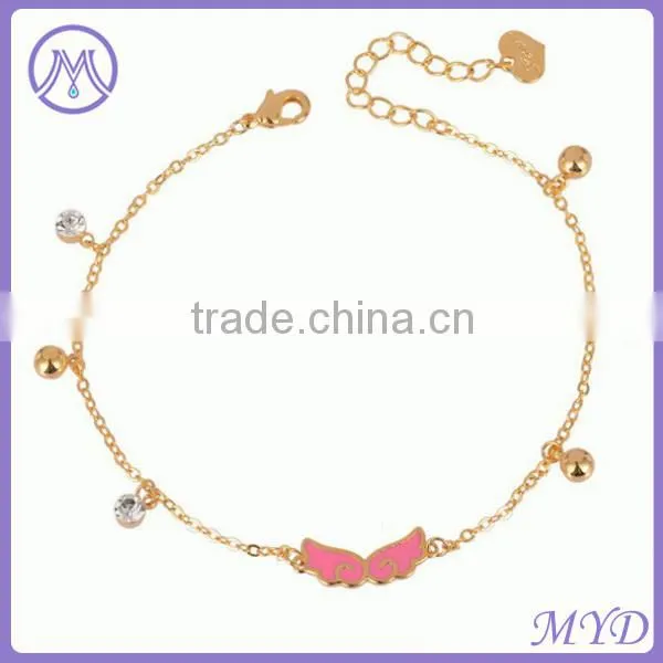 Fashion DIY charms bracelets with kinds of metal charms