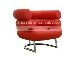 Waiting room Eileen Gray Bibendum Chair modern pu chair