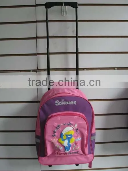 Best selling cartoon travel luggage bag