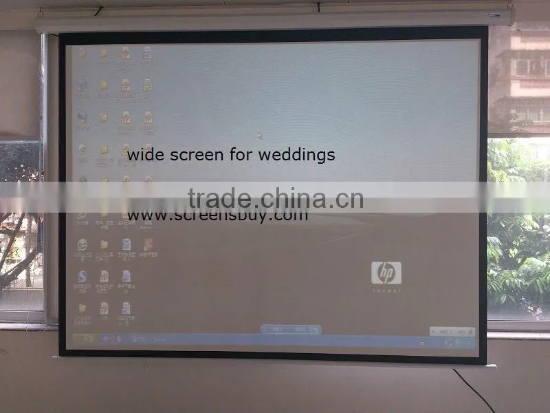 wide screen for weddings