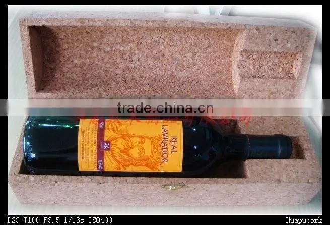 cork wine case/cork wine holder