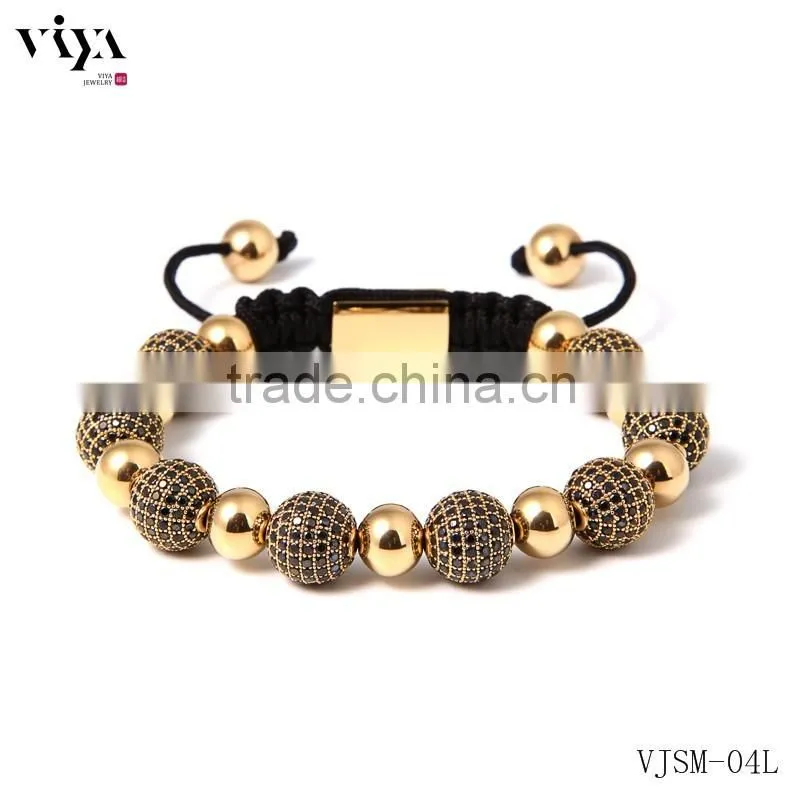 2016 The Best Selling Chinese Knot Beads Jewelry with 316L Stainless Steel Bracelet Jewelry gift for women Wholesales