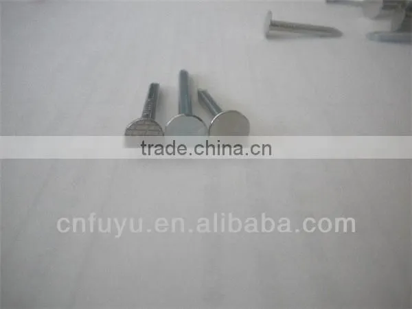 zinc plated clout nail for ceiling factory of linyi shandong
