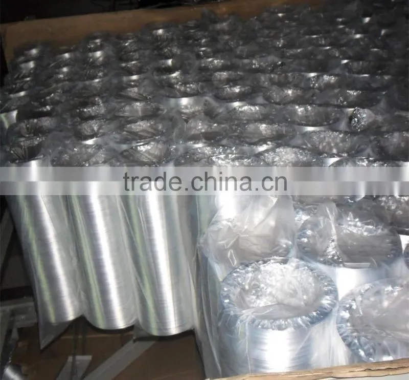 New style pvc laminated aluminium foil hose/1.5m aluminum foil hose /2m pvc aluminum foil hose