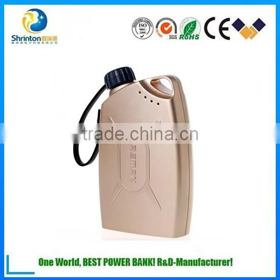 Cute shape remax rechargeable 18650 battery charger mobile phone power bank