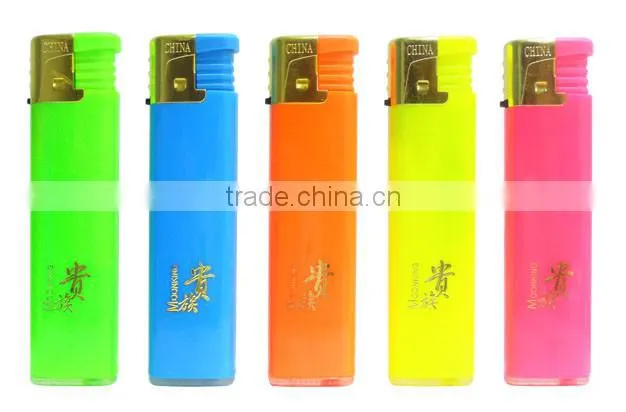 Wholesale cheap price custom logo printed electric gas refill valve windproof cigar lighter