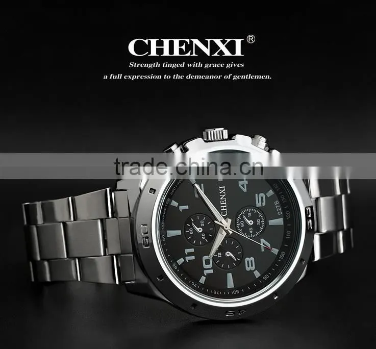 Made In China Factory Price japan movt Quartz watch stainless steel back
