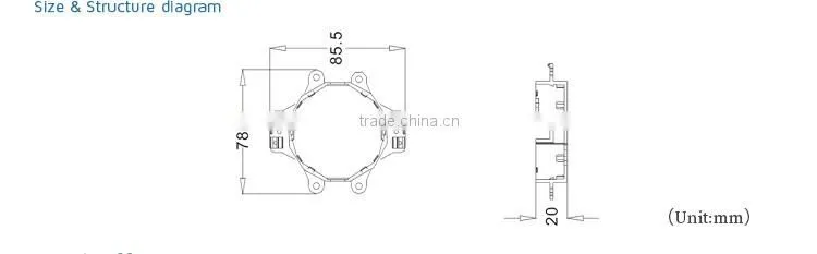 intelligent matrix control LED curtain wall light