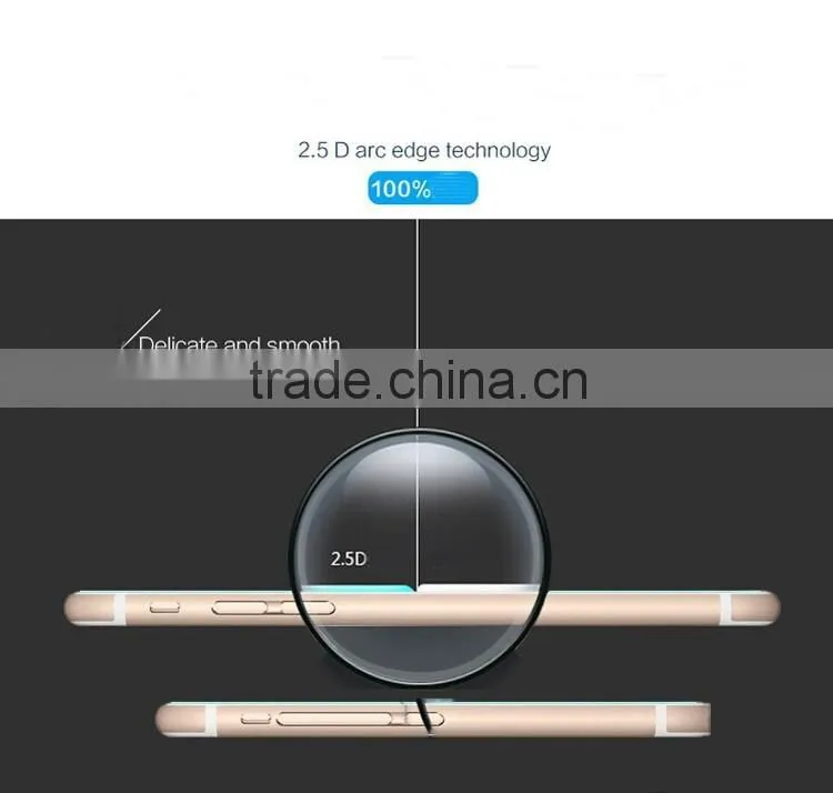 Manufacturer China Wholesale 2.5D Tempered Glass Screen Protector For IPhone 6