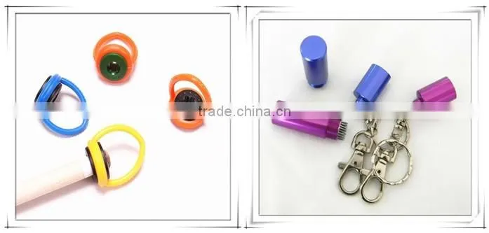Red Rubber Billiard Chalk Holder With Rope
