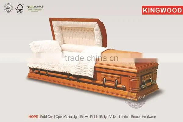 flowers casket HOPE wood casket