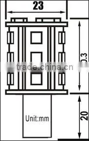 12V 2.5w ba15d marine navigation light