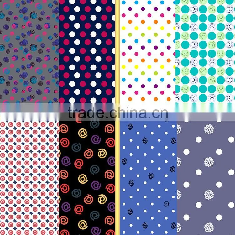 New fancy dots design printed nylon spandex fabric for swimwear and underwear/printed swimwear fabric