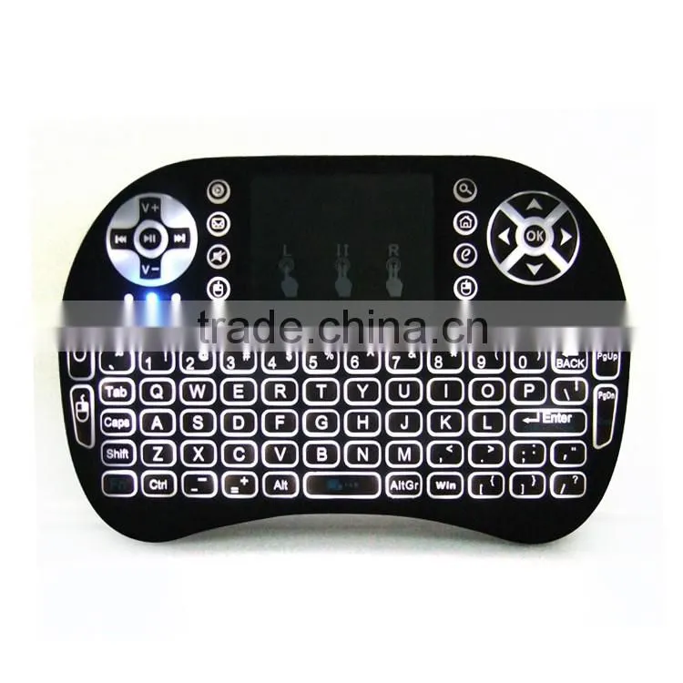 K08II Mini wireless keyboard mouse combo air mouse with backlight