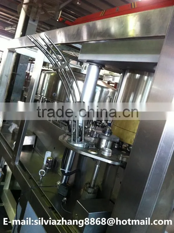 Aluminium can carbonated drink filling machine