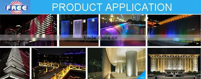 Oudoor lighting waterproof materials for LED wall washer lamp aluminum alloy