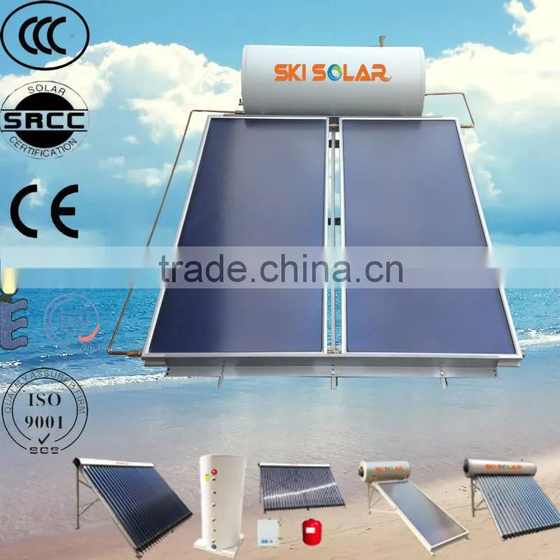 solar working station split pressurized solar system solar water heater