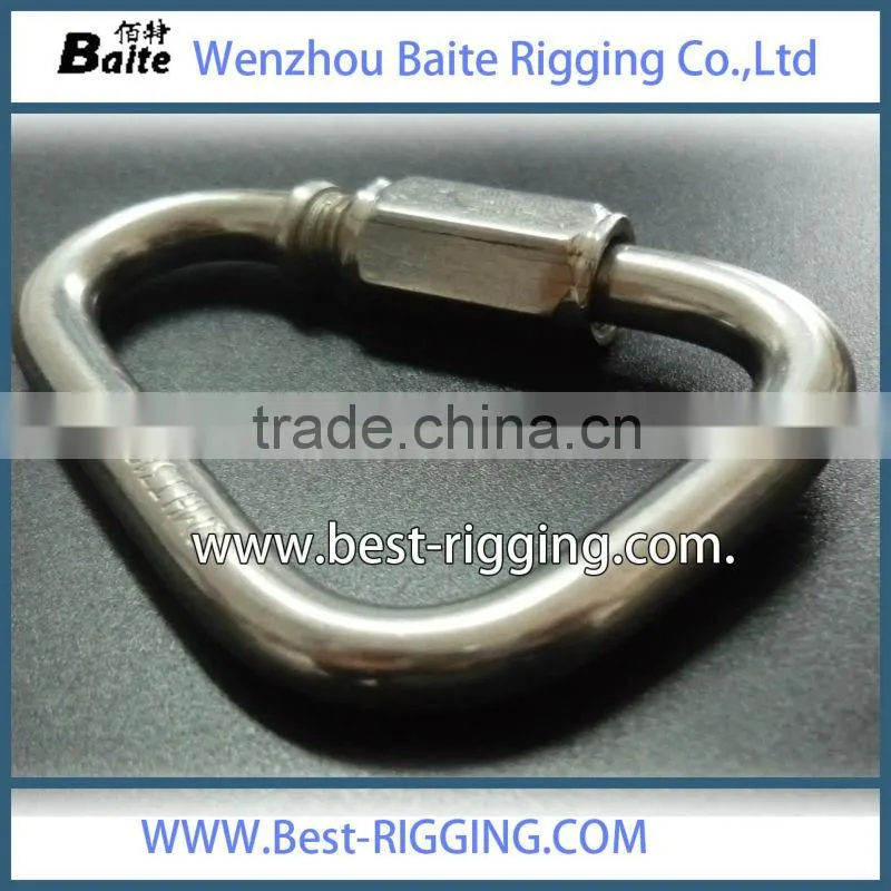High Quality Stainless Steel Zinc Plated Chain Metal Quick Link