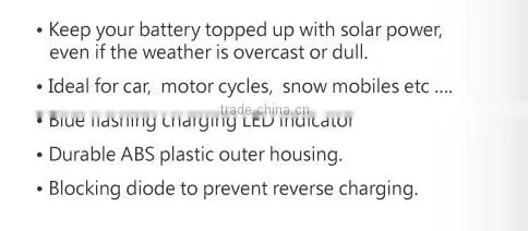 Best portable solar charger car battery,12v battery charger for car