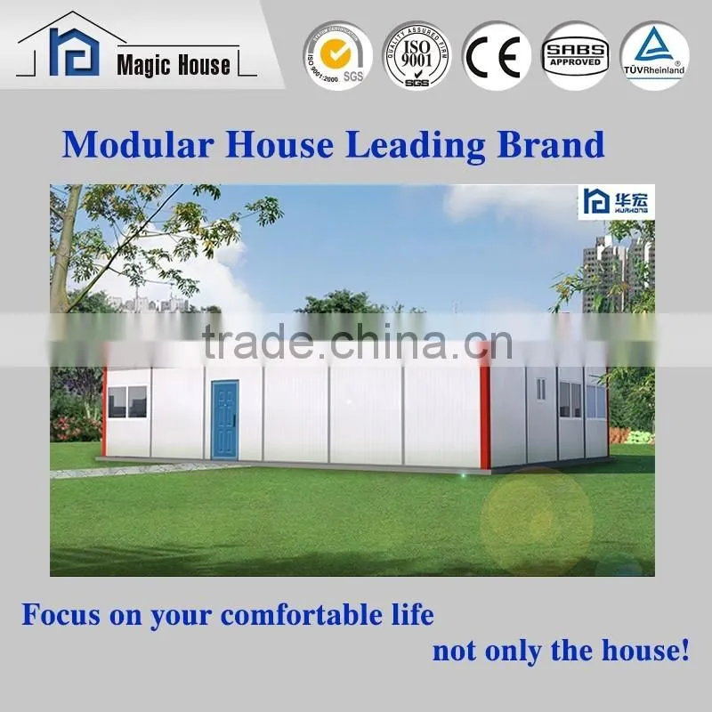 EPS Sandwich Panel Prefabricated House with Two Bedrooms for Sale