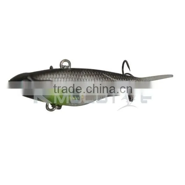 2016 new MASK S VIBES Soft Plastics Fishing Vibe Lure Blade soft vib lures