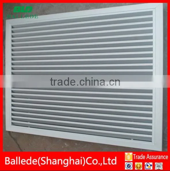 Interior air louver exhaust air grille