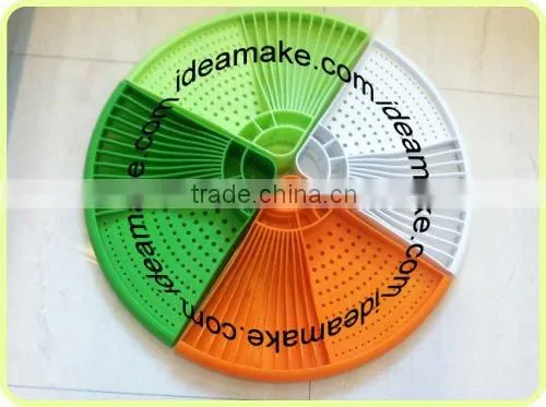 Smart 2015 New for Kitchen Accessory,3 in 1 corner plate organizer