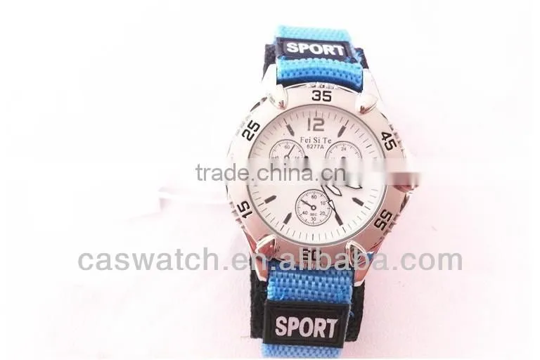 Fashion woven sports watch for kids