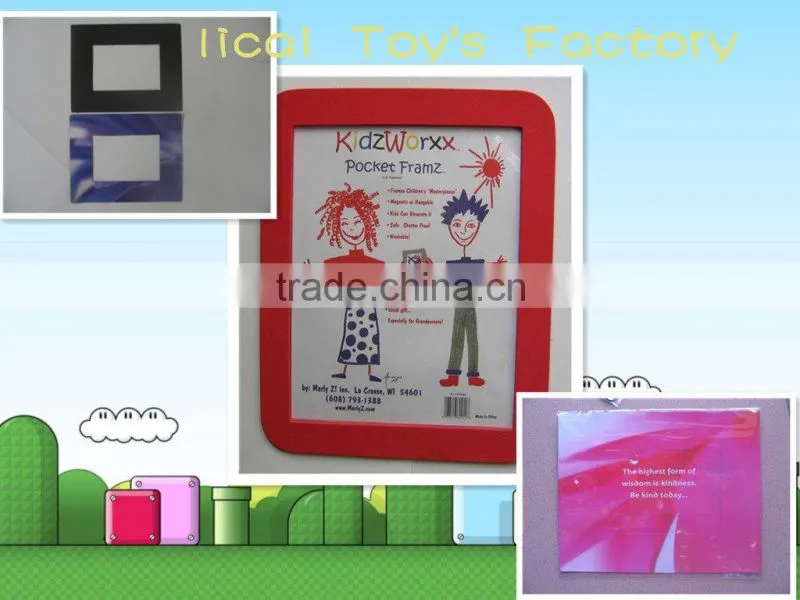 pretty photo frame fridge magnet