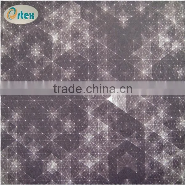 polyester spandex digital printing knitting fabric