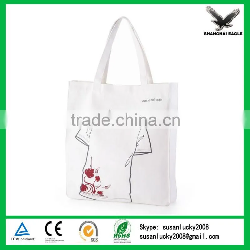 Custom printed canvas tote bags