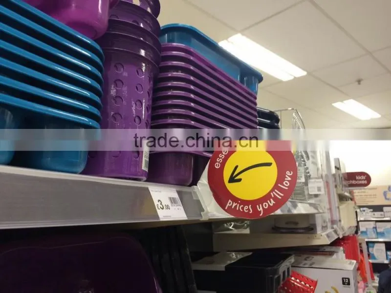 Sign Holder for Shelf Channel