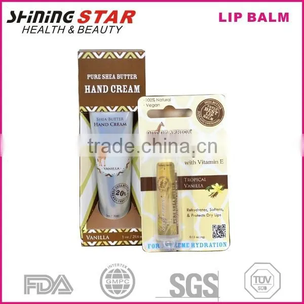Plant natural lip balm tubes bulk