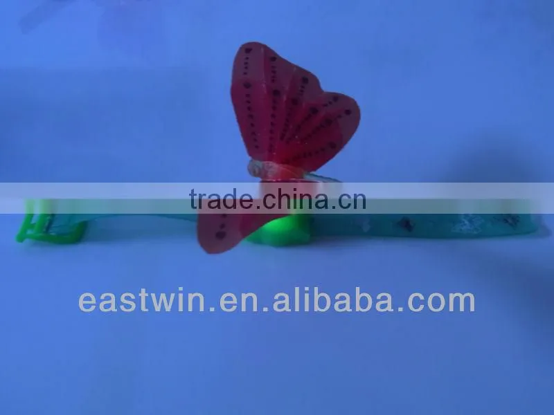 Brighter LED 3w Fiber optic butterfly Flower for decoration