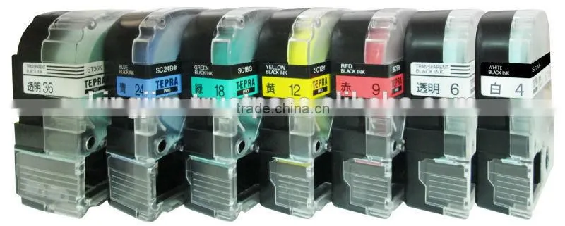 Label Printing Tape - For Tepra Pro Machine