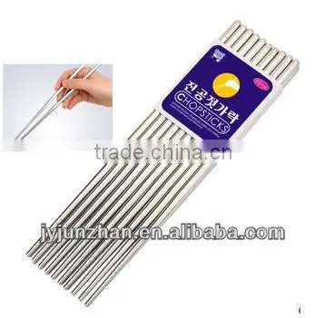 Stainless chopstick sets made by Jieyang factory directly