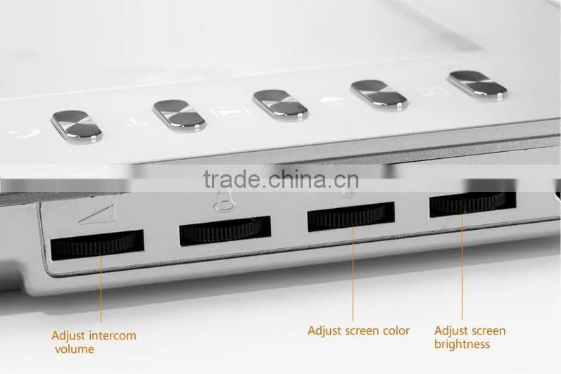 700TVL color in day and B/W in night hands-free LCD recording screen home video door phone doorbell CMOS camera