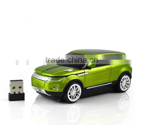 Range Rover car shape usb wireless gift mouse with mini receiver