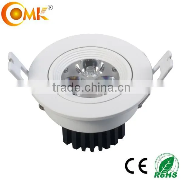 High Power Dimmable Bridgelux 3*1W 3*3W LED Spotlights