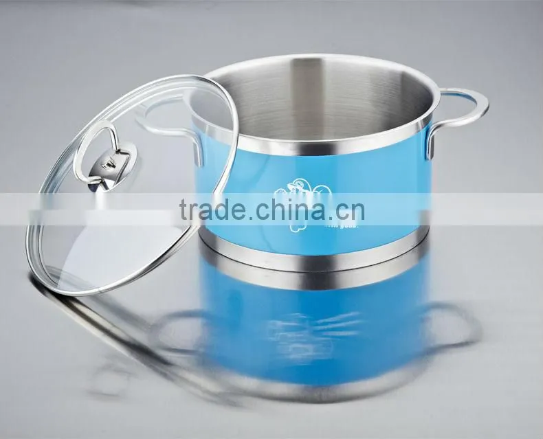high quality aluminum stock pot CS560D CE FDA SGS