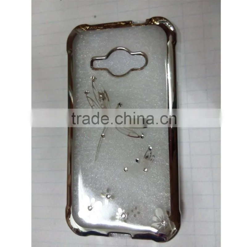 CLEAR Hard Back Silicone TPU Bumper Case Cover For Sony