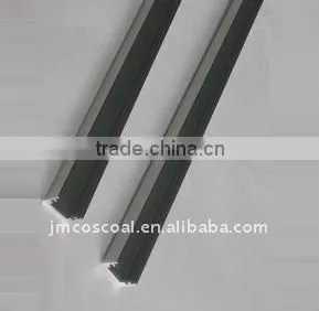 extruded aluminum profile with anodizing and CNC machining