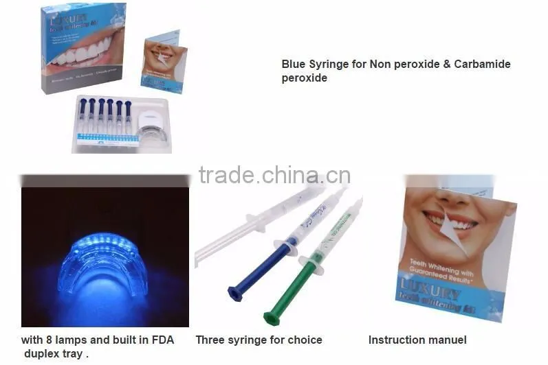 Best home led Laser teeth whitening kits from Tanton (CE), private logo is available