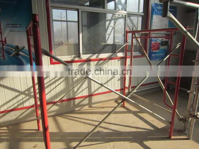 Standard Galvanized Scaffolding steel mason frame ledger