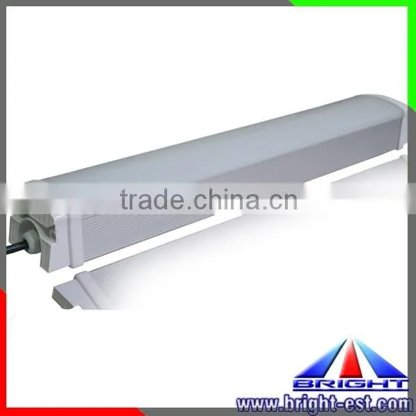 IP65 Outdoor Linear LED Lighting Tri-proof,0.6m/1.2m/1.5m/1.8m/2.4m Tri-proof LED Tube Light
