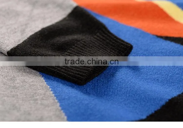 New design sweater, cultivate one's morality leisure European style sweater for jointed men sweater