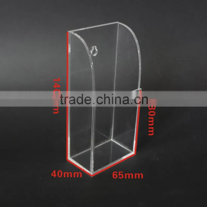 hot sale transparent remote control receive storage box holder