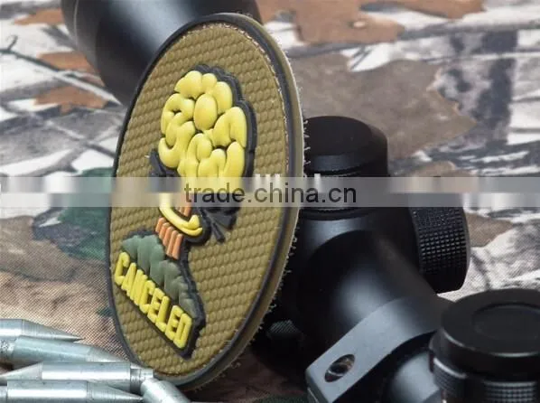 CANCELED 3D RUBBER PVC TACTICAL FALLOUT ARMY ISAF MORALE FULL COLOR PATCH