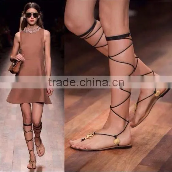 Lace up Sandal - Greek Handmade Gladiator Laceups - Gladiator Sandals